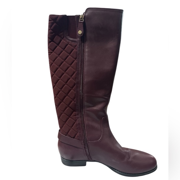 Isaac Mizrahi Quilted Leather Boots - Picture 2 of 10